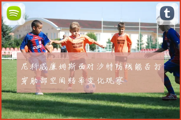 尼科威廉姆斯面对沙特防线能否打穿肋部空间赔率变化观察