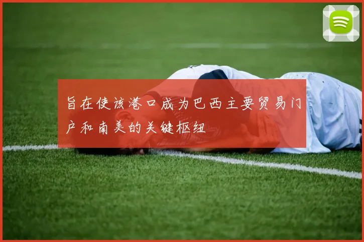 旨在使该港口成为巴西主要贸易门户和南美的关键枢纽